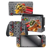 Adesivo para Nintendo Switch Super Mario Bowser Skin 023351 com 3 Adesivos