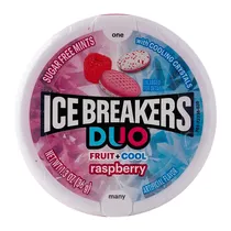 Bala Ice Breakers Fruit + Cool Framboesa 36G