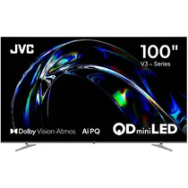 TV Smart Qdmini 100" JVC LT-100KM958 4K Atmos 2.1