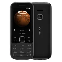Celular Nokia 225 4G TA-1279 / Tela 2.4" / Dual Sim / 1150MAH - Preto
