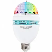 Lâmpada LED Megastar LS978A Giratória 5 Watts Bivolt - Branca
