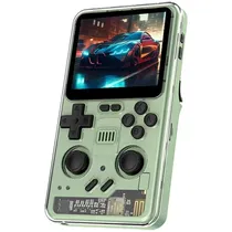 Console Portátil Powkiddy RGB20PRO de 3.2" com 8.000 Jogos - Verde