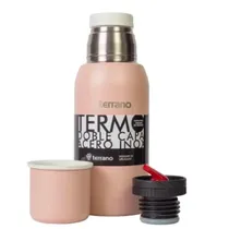 Terrano Termo Acero Inox AC402020028 Acero Inoxidable 750ML Pink