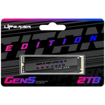 SSD Up Gamer Titan Edition, GEN5, 2TB, M.2 Nvme, Leitura Até 14.000MB/s, Gravação Até 13.000MB/s, UPTITAN14K-G52TB