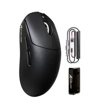 Mouse Gamer Sem Fio Attack Shark X8 Pro PAW3395PRO Trimodo USB-C BT 2.4GHZ Black