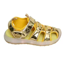 Tênis LED Gati TXL-146 Dourado N.32