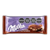 Chocolate Milka Castaña com Caramelo 155G