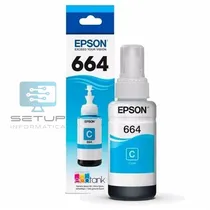 Tinta Epson 664 Cyan 70ML