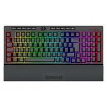 Teclado Gamer Redragon K515RGB Shiva 98 Sem Fio Ingles - Preto