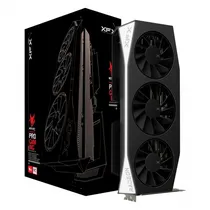 Placa de Video XFX Mercury Gaming 16GB AMD Radeon RX9060XT Oc, GDDR6, RX-96TMERCB9, 128BITS, 2780MHZ, 1XHDMI 2.1, 2XDISPLAYPORT 2.1, Preto