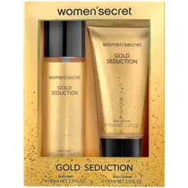 Kit Women Secret Gold Seduction Body Mist 85ML+BL 90ML