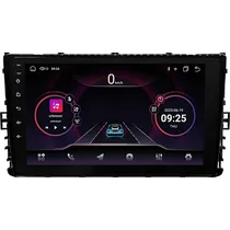 Autoradio para Volkswagen 2011/17 Hetzer H-Pro 4G 9" + Bluetooth + Câmera de Ré - Preto