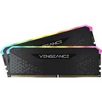 Memória Ram DDR4 Corsair Vengeance RGB RS 3200 MHZ 16 GB - Preto (CMG16GX4M2E3200C16)