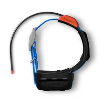 Coleira Garmin Dog Collar com GPS T5X 010-02755-70 com 1 Atm/24 CM/Até 14.5KM - Preto/Azul