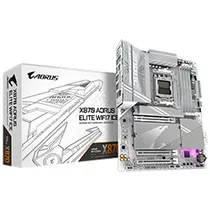 Placa Mãe Gigabyte X870 Aorus Elite WI-FI7 Ice Socket AM5 / DDR5