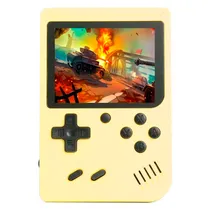 Console Portatil Game Boy Game Box Plus 500 Jogos - Amarelo