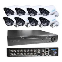 DVR Tucano Kit 16CH 8 Cameras K16