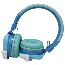 Fone de Ouvido Luo LU-994 - BLT - LED - Peixe/Azul