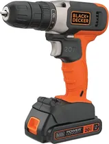 Parafusadeira e Furadeira Black+Decker BCD702C1-B2 20V 10MM - (X1 Batería)