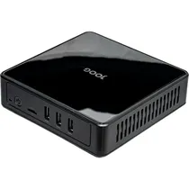 Smart Mini PC Joog Solvix SV1-PJ S1 Intel N4020 / 8GB / 128GB SSD / HDMI / DP / TF / 4X USB 3.0 - Preto