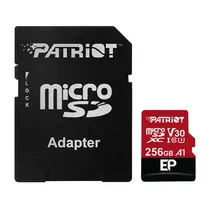 Cartao de Memoria Micro SD Patriot A1 V30 256GB 100MBS - PEF256GEP31MCX