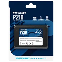 SSD Patriot P210, 256GB, 2.5", SATA 3, Leitura 500MB/s, Gravação 400MB/s, P210S256G25