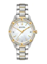 Bulova Reloj 98R263 Silver/Gold