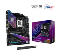 Placa Mãe AM5 Asrock X870 Nova Wifi 4XDDR5, 2XHYPER M.2 Nvme, 3XM.2 Nvme 1XHDMI, 2XUSBC 3.2, 4XUSB-A 2.0, 4XUSB-A 3.2, 1XRJ45 Gigabit 2.5, 1XAUDIO, ATX