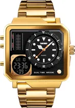 Relógio Skmei 1392 Gold - Masculino