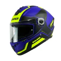 Capacete Axxis Draken Ronin A2 - Articulado - Tamanho XXL - com Óculos Interno - Matt