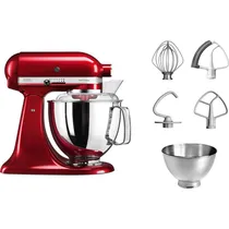 Batedeira Kitchenaid 5KSM175PSECA com Tigela Extra 10 Velocidades 300W 4.8L 220V ? Maçã Doce