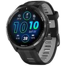 Relógio Smartwatch Garmin Forerunner 965 - Black/Powder Gray (010-02809-00)