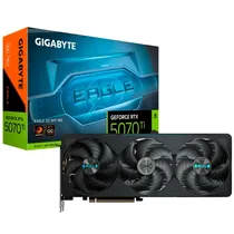 Placa de Video Gigabyte Eagle Oc SFF 16GB Nvidia Geforce RTX5070TI, GDDR7, GV-N507TEAGLE, 256BITS, 2542MHZ, 1XHDMI, 3XDISPLAYPORT, Preto