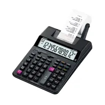 Calculadora com Impressao Casio HR-100RC 12 Digitos Bivolt - Preto