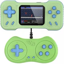 Console Portátil Game Box A15 de 3" com 500 Jogos - Verde/Azul