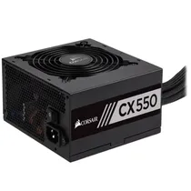 Fonte Corsair CX550 CP-9020277-Na ATX 550W 80 Plus Bronze Bivolt - Preto