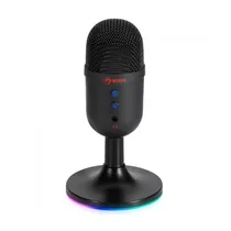 Microfone Gaming Marvo Scorpion MIC-06 / 16KHZ / RGB / USB - Preto