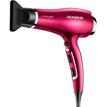 Secador de Cabelo Mondial SC-36 Chrome 2000 W 220V - Rosa