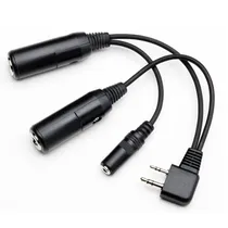 Headset Cable Adapter Icom IC-A16 (OPC-2401)