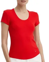 Camiseta Tommy Hilfiger WW0WW41776 XND - Feminina