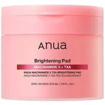Almofadas Tônicas Anua Niacinamide 5 Txa Brightening Pad de 60 Unidades