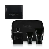 Kit Perfume Mauboussin Pour Lui In Black Masculino 4PCS