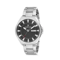 Relógio Analógico Masculino Daniel Klein Premium DK12139-2 - Prata e Preto