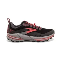 Tênis Brooks Cascadia 16 GTX Feminino Preto/Coral 1203641B071