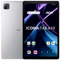 Tablet Acer Iconia Tab A10 10.1” HD Ips 4GB+128GB Android 14 Chassis Aluminio