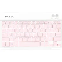 Teclado FTX FTXB09 Sem Fio - Rosa (Português)
