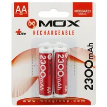 Bateria Recarregável Mox AA MO-B2AA23 2300