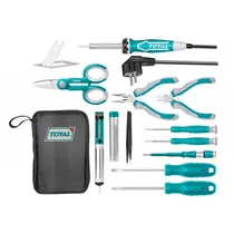 Kit de Ferramenta Total Tools Telecom Set TKTTSK0132 com 13 Peças