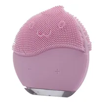 Limpador e Massageador Facial Goline Silicone - Rosa