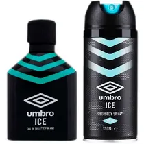 Kit Perfume Masculino Umbro Ice Edt 100 ML + Desodorante